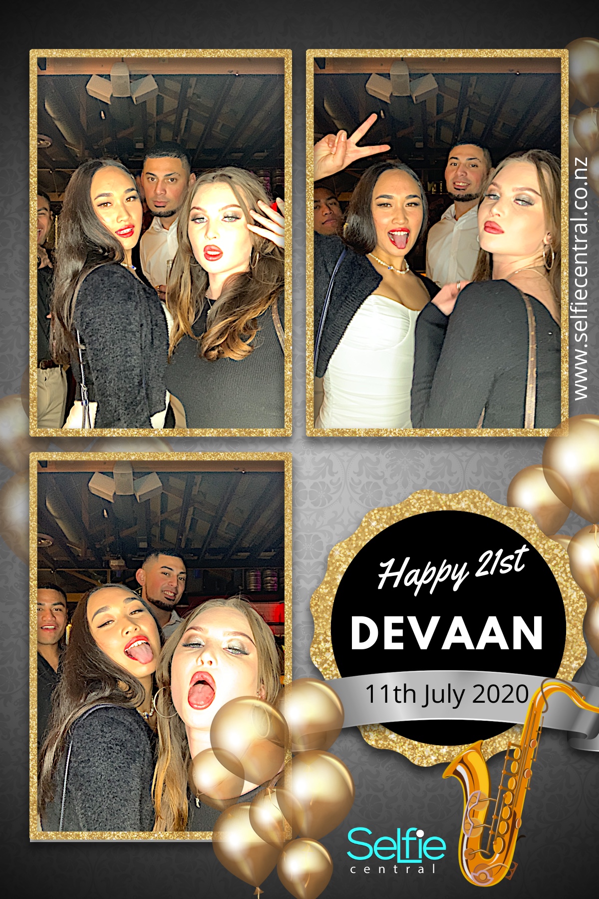 Happy 21st Devaan | View more photos from the event at gallery.photobooth.co.nz/u/SelfieCentral/Happy-21st-Devaan